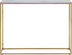 Actona Konsola Alisma biały marmur złota 3