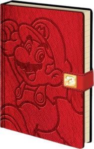 notatnik Premium Super Mario A5 czerwony 1