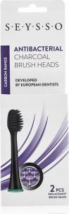 Końcówka Seysso do szczoteczki sonicznej Carbon Antibacterial SE0102 2szt. 2