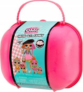 MGA LOL SURPRISE - Neon Q.T. Family 45 niespodzianek + 4 Lalki i Zwierzątko (423195) 2
