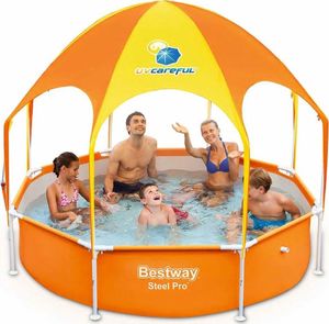 Bestway Basen stelażowy Steel Pro UV Careful 244cm (56432) 1