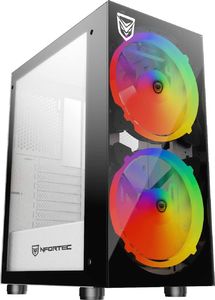 Obudowa Nfortec Sygnus ARGB Biała 1