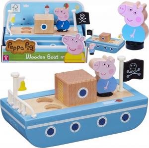 Figurka Tm Toys Świnka Peppa - Drewniana łódka (PEP 07209) 1