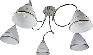 Lampa sufitowa Candellux Lampa przysufitowa chromowana do salonu Candellux ELF 35-72603 1