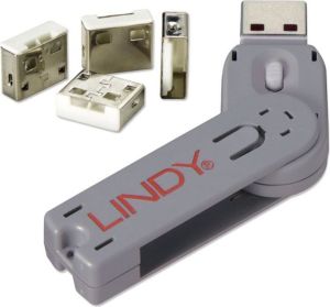 Lindy Zestaw 4 blokerów USB (40454) 1