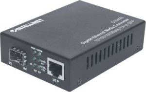 Konwerter światłowodowy Intellinet Network Solutions Gigabit Ethernet to SFP Media Converter 101000Base-TX to SFP slot (510493) 1