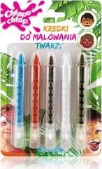 Chlapu Chlap chlapu chlap kredki do malowania twarzy 5 szt. chłopiec 1
