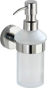 Dozownik do mydła dozownik mydła Bosio 18 x 11 x 7 cm 200 ml stal nierdzewna srebrna 1