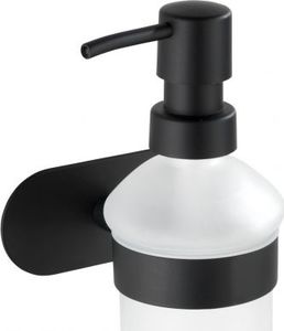 Dozownik do mydła dozownik mydła Orea 200 ml stal nierdzewna matowa czarno-biała 1