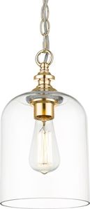 Lampa wisząca Cosmo Light Retro lampa wisząca LED Ready złota CosmoLight PRAGUE P01909AU 1
