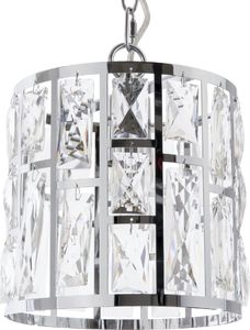 Lampa wisząca Cosmo Light Glamour lampa sufitowa LED Ready chromowana CosmoLight MOSCOW II P01841CH 1