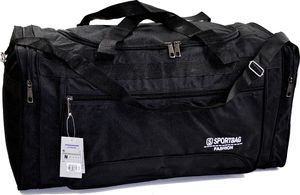 Topeshop TORBA PODRÓŻNA TURYSTYCZNA WALIZKA BAGAŻ 140L CZARNA 4