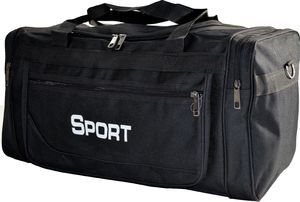 Topeshop TORBA PODRÓŻNA TURYSTYCZNA WALIZKA BAGAŻ 50L CZARNA 4