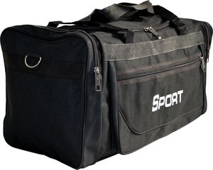 Topeshop TORBA PODRÓŻNA TURYSTYCZNA WALIZKA BAGAŻ 50L CZARNA 5