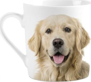 kubek I love Golden retriever 240 ml porcelana biała 1