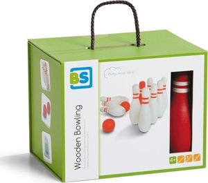 BS Toys BS Toys, Kręgle biało-czerwone 2