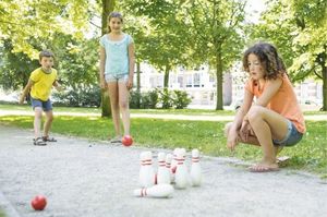 BS Toys BS Toys, Kręgle biało-czerwone 4