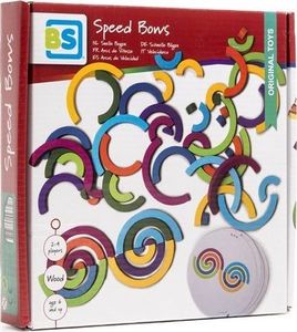 BS Toys Gry logiczne drewniana gra i układanka logiczna Tęcza klocki 3