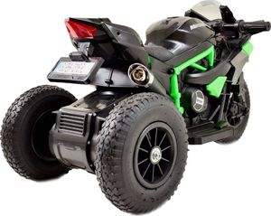 Import SUPER-TOYS SUPER ŚCIGACZ 12 V, NOWOCZESNA BRYŁA, POMPOWANE KOŁA, GAZ W MANETCE, DWA SILNIKI/MOTOR-H 12