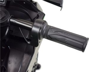 Import SUPER-TOYS SUPER ŚCIGACZ 12 V, NOWOCZESNA BRYŁA, POMPOWANE KOŁA, GAZ W MANETCE, DWA SILNIKI/MOTOR-H 20