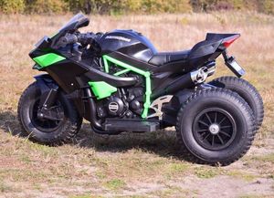 Import SUPER-TOYS SUPER ŚCIGACZ 12 V, NOWOCZESNA BRYŁA, POMPOWANE KOŁA, GAZ W MANETCE, DWA SILNIKI/MOTOR-H 9