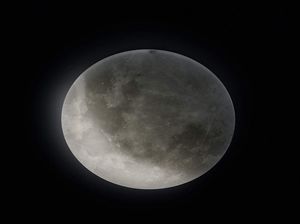 Lampa sufitowa lampa sufitowa Lunar60 x 12 cm akrylowa szara 2-częściowa 2