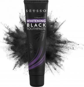 Seysso Carbon Black - wybielająca Pasta do Zębów z Węglem Aktywnym 75 ml 7