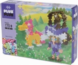 Plus Plus Plus-Plus, Mini Pastel - 170 szt. - Koń z wozem 1