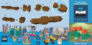 Plus Plus Plus-Plus, Mini Tuba Stegozaur - 100 szt 3