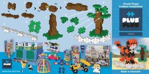 Plus Plus Plus-Plus, Mini Tuba Tygrys - 100 szt 2