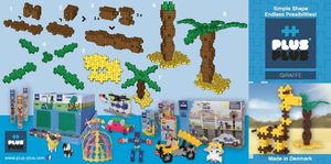 Plus Plus Plus-Plus, Mini Tuba Żyrafa - 100 szt 4