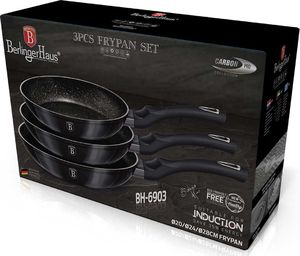 Patelnia Berlinger Haus zestaw 20 24 28cm 3szt. 6