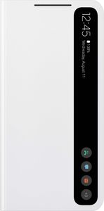 Samsung Etui Samsung EF-ZG990CWEGEE S21 FE 5G G990 biały/white Clear View Cover 1