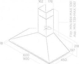 Okap Elica Missy PB IX/A/60 3
