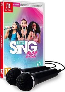 Let's Sing 2022 Nintendo Switch + 2 mikrofony 1