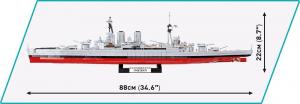 Cobi Historical Collection WWII HMS Hood (4830) 5