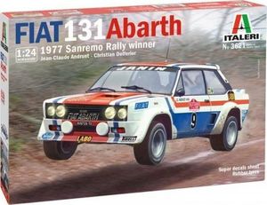 Italeri Model do sklejania Fiat 131 Abarth 1977 San Remo Rally Winn 1
