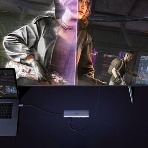 Stacja/replikator Ugreen 5w1 USB-C (UGR1078GRY) 4