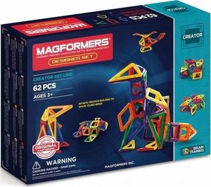 Magformers MAGFORMERS CREATOR DESIGNER 62 EL. (63081) 1