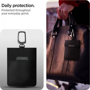 Spigen Klatka Faradaya Spigen Pouch Keyless RFID Signal Blocker Black 4
