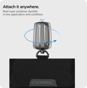 Spigen Klatka Faradaya Spigen Pouch Keyless RFID Signal Blocker Black 7