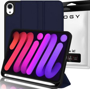 Etui na tablet Alogy Alogy Etui na tablet Smart Pencil Case do Apple iPad Mini 6 2021 Granatowe uniwersalny 1