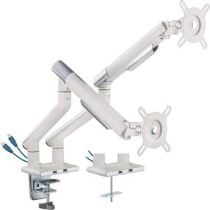 Art Uchwyt biurkowy na dwa monitory 17" - 32" (RAMM L-20GD) 15