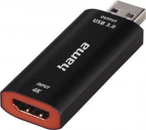 Adapter USB Hama USB - HDMI Czarny  (74257) 1