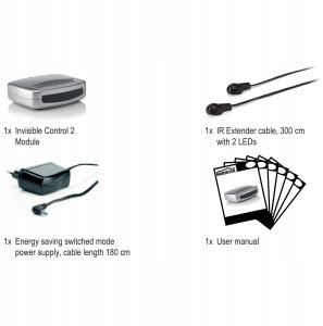 System przekazu sygnału AV Marmitek Marmitek Invisible Control 2 IR Extension 9