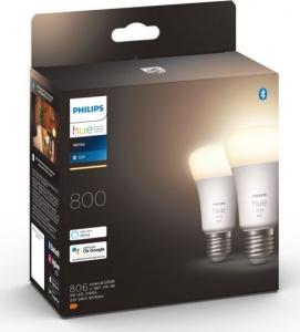 Philips Hue Żarówka E27 9W W BT 2-pak 2