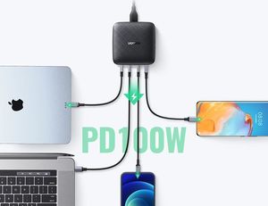 Ładowarka Ugreen CD226 1x USB-A 3x USB-C 3 A (UGR1081BLK) 4
