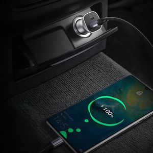 Ładowarka Ugreen CD130 1x USB-A 1x USB-C 4.8 A  (UGR1113GRY) 11