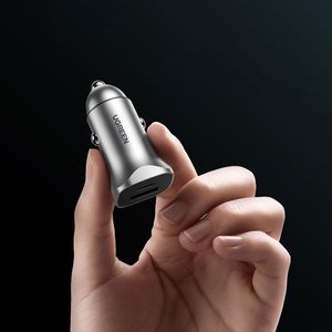 Ładowarka Ugreen CD130 1x USB-A 1x USB-C 4.8 A  (UGR1113GRY) 14