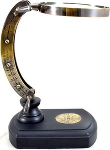 Giftdeco Szkło powiększające na podstawie z możliwością regulowania 3